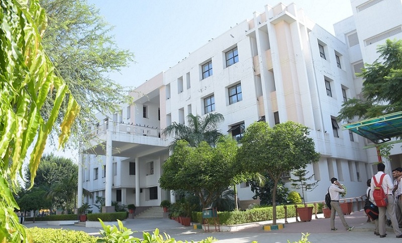 The Dhanvantri Block at SKIT Jaipur