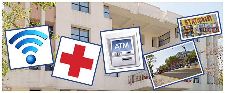 Other facilities on campus at SKIT Jaipur