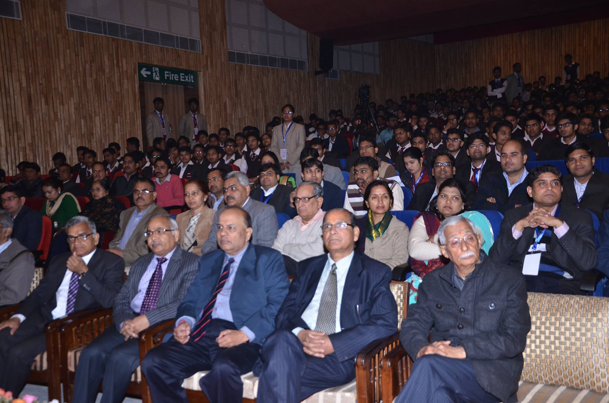 A seminar hall at SKIT Jaipur