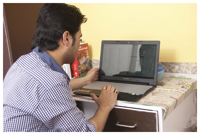 The hostel building at SKIT Jaipur